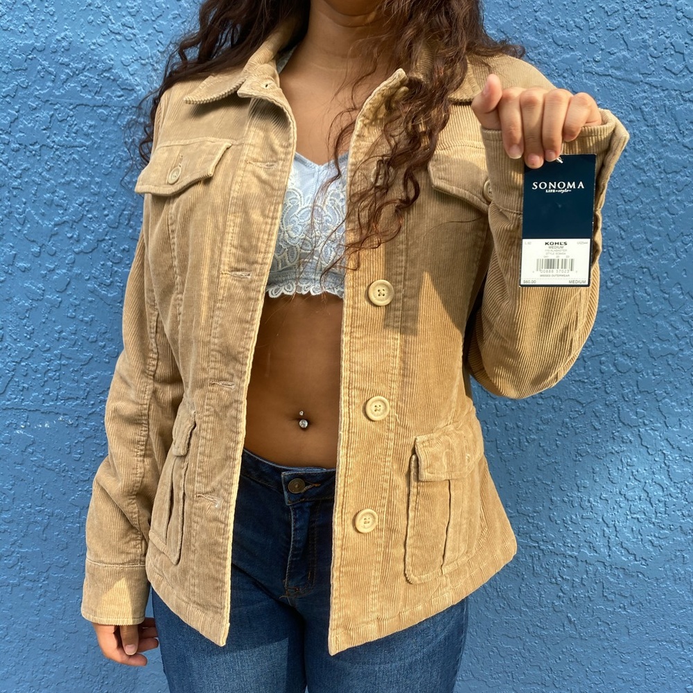 Super Cute Corduroy Jacket
